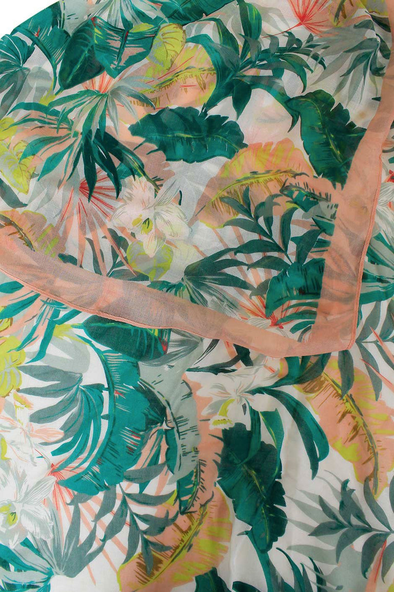 [TEST] Tropical Print Scarf