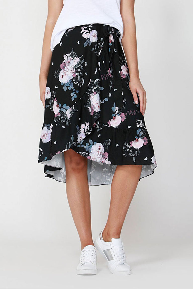 [TEST] Jenna Midi Wrap Skirt