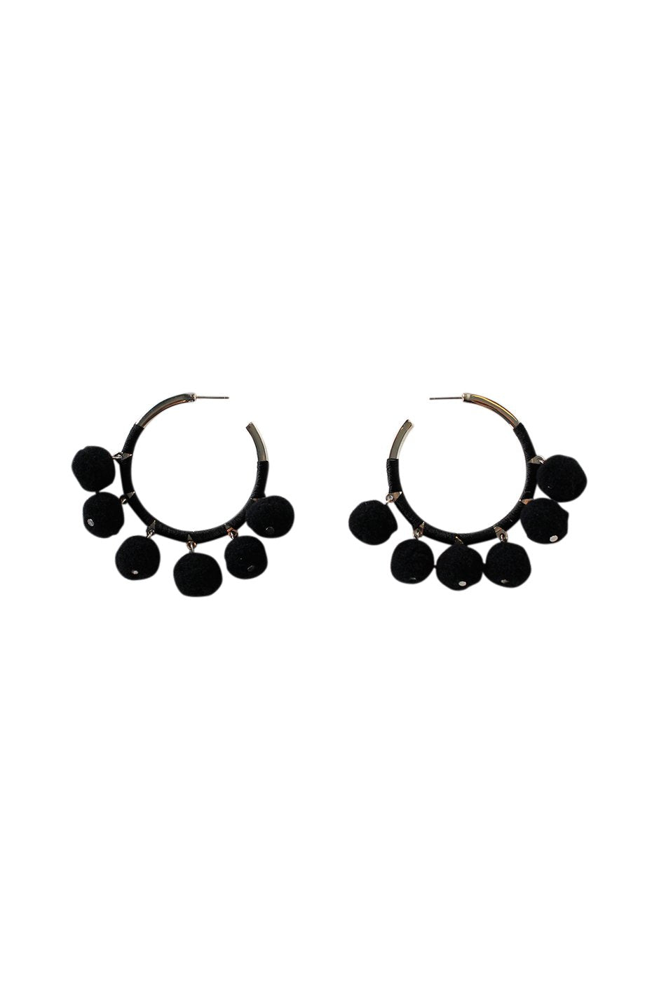 [TEST] Pom Hoop Earring