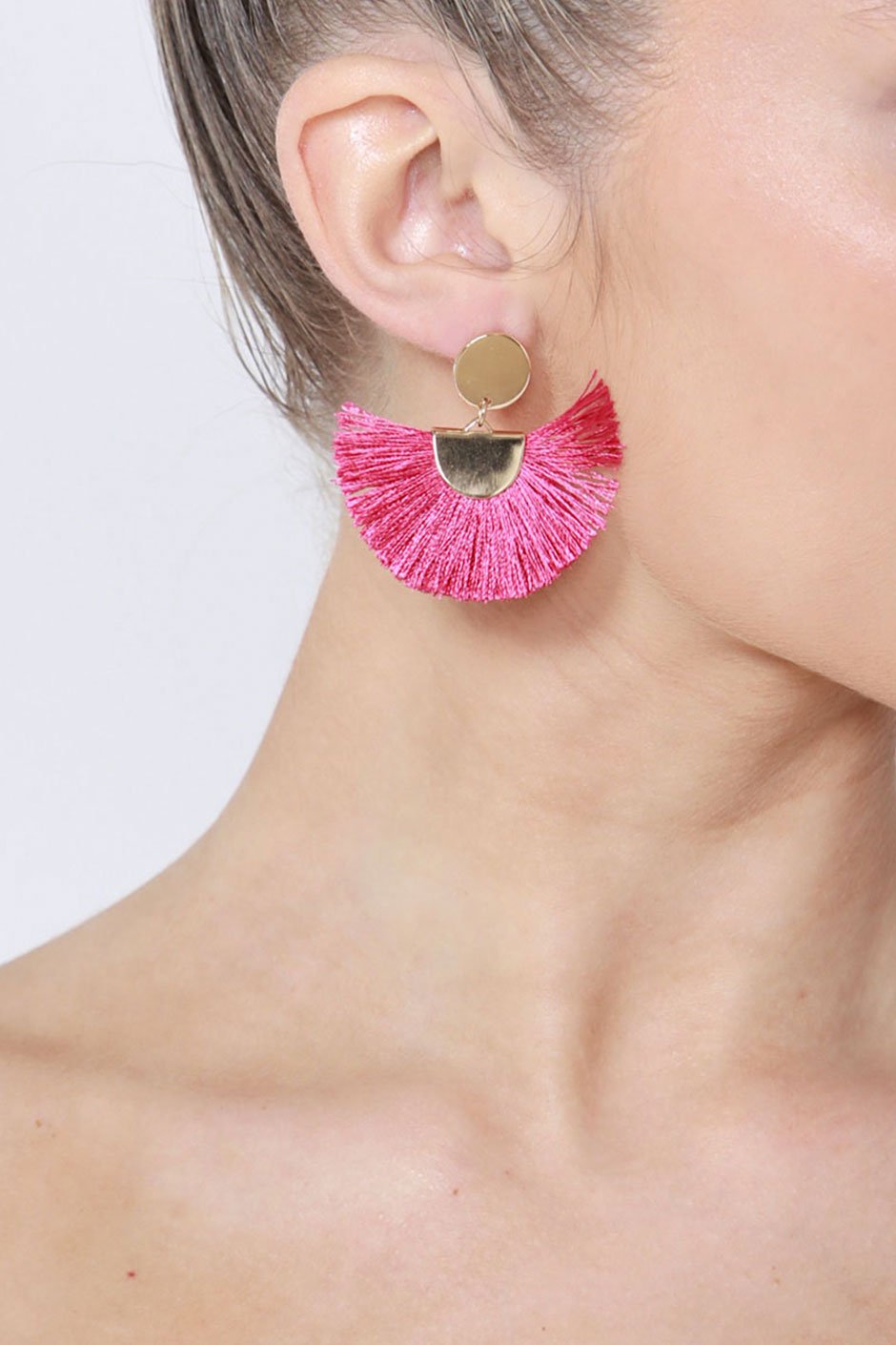 [TEST] Hilary Small Tassel Earring