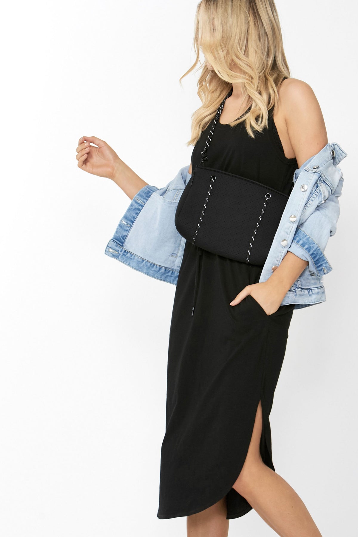 [TEST] D-Luxe Drawstring Midi Dress