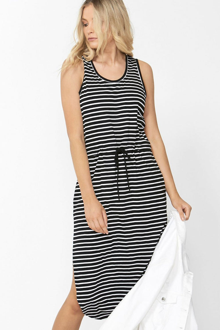 [TEST] D-Luxe Drawstring Midi Dress