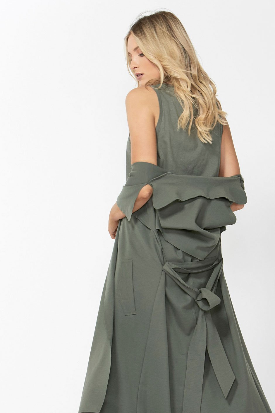 [TEST] D-Luxe Drawstring Midi Dress