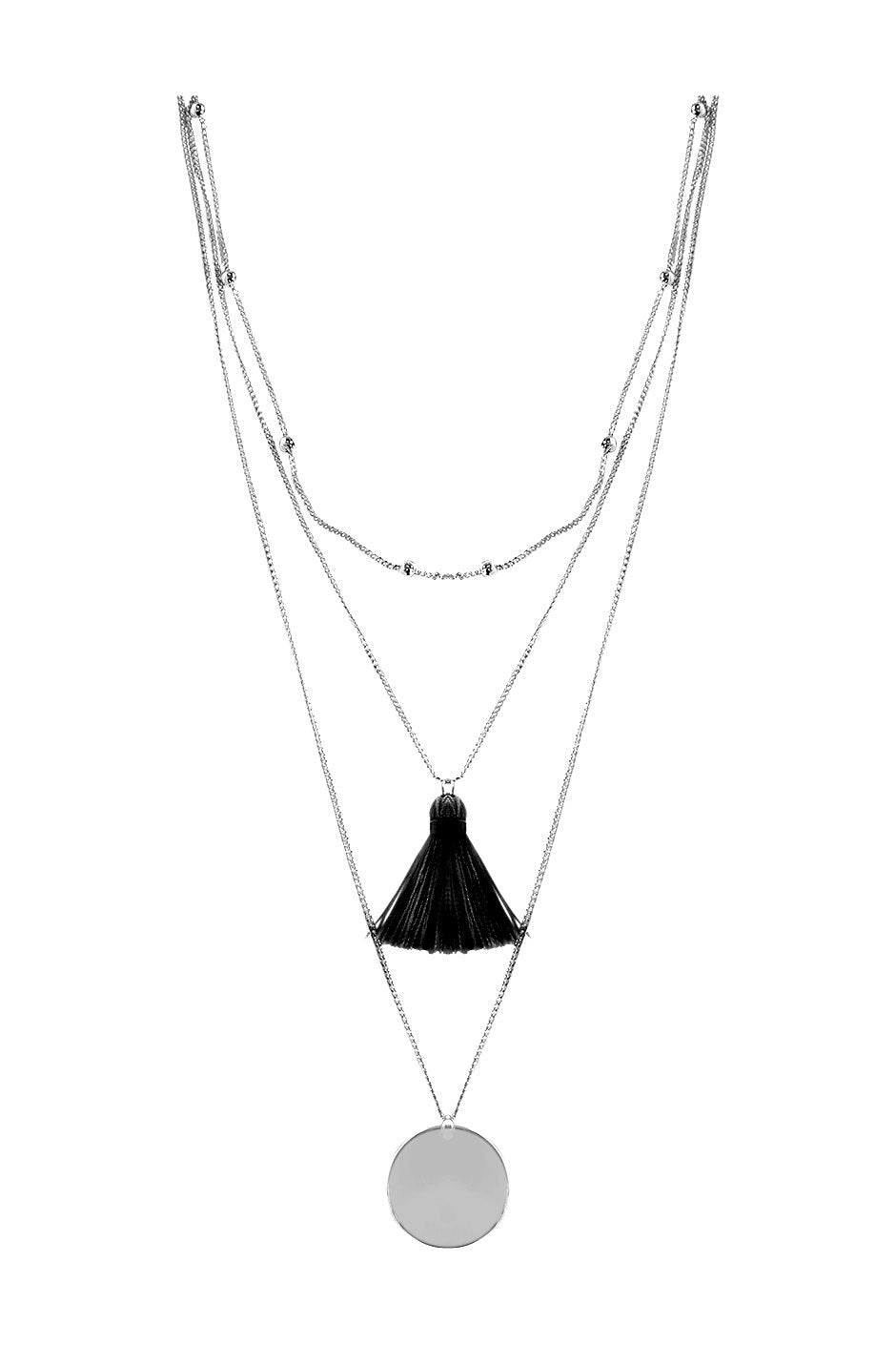 [TEST] Tassel 3 Layer Necklace