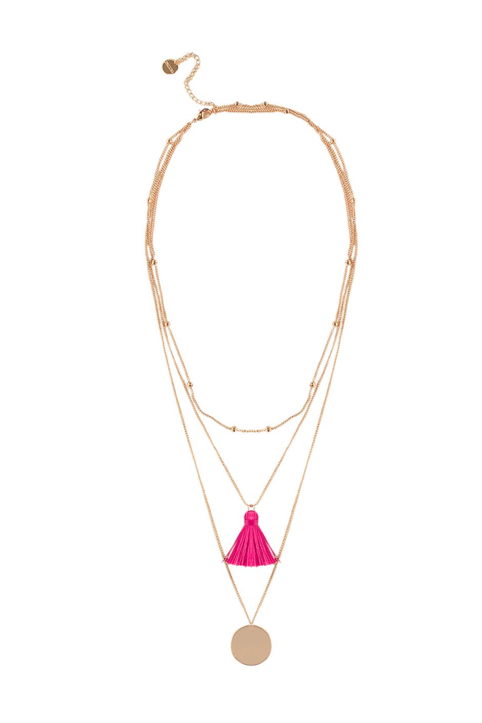 [TEST] Tassel 3 Layer Necklace
