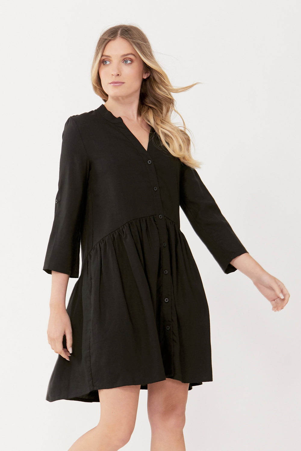 [TEST] Kym High Low Shirt Dress