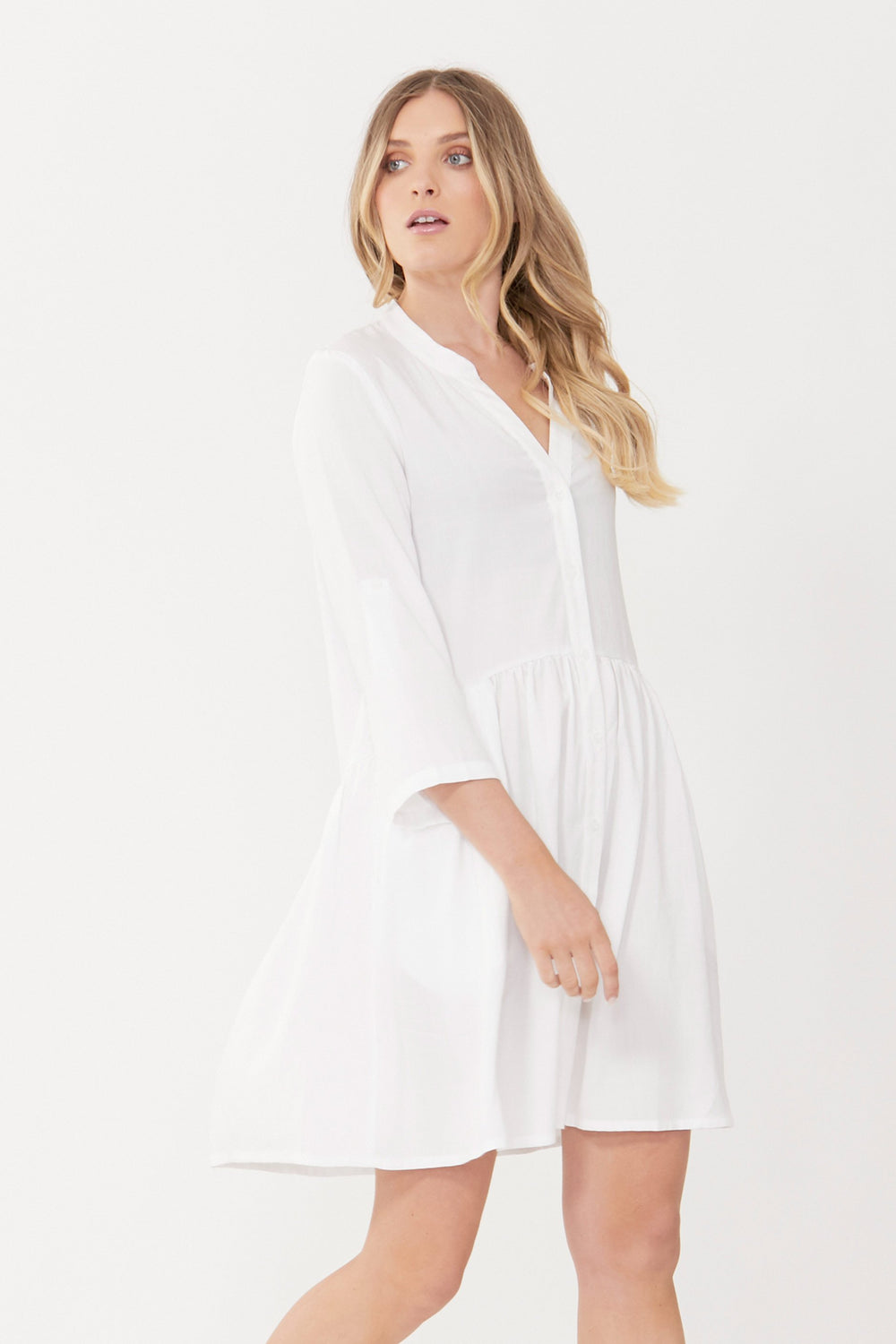 [TEST] Kym High Low Shirt Dress