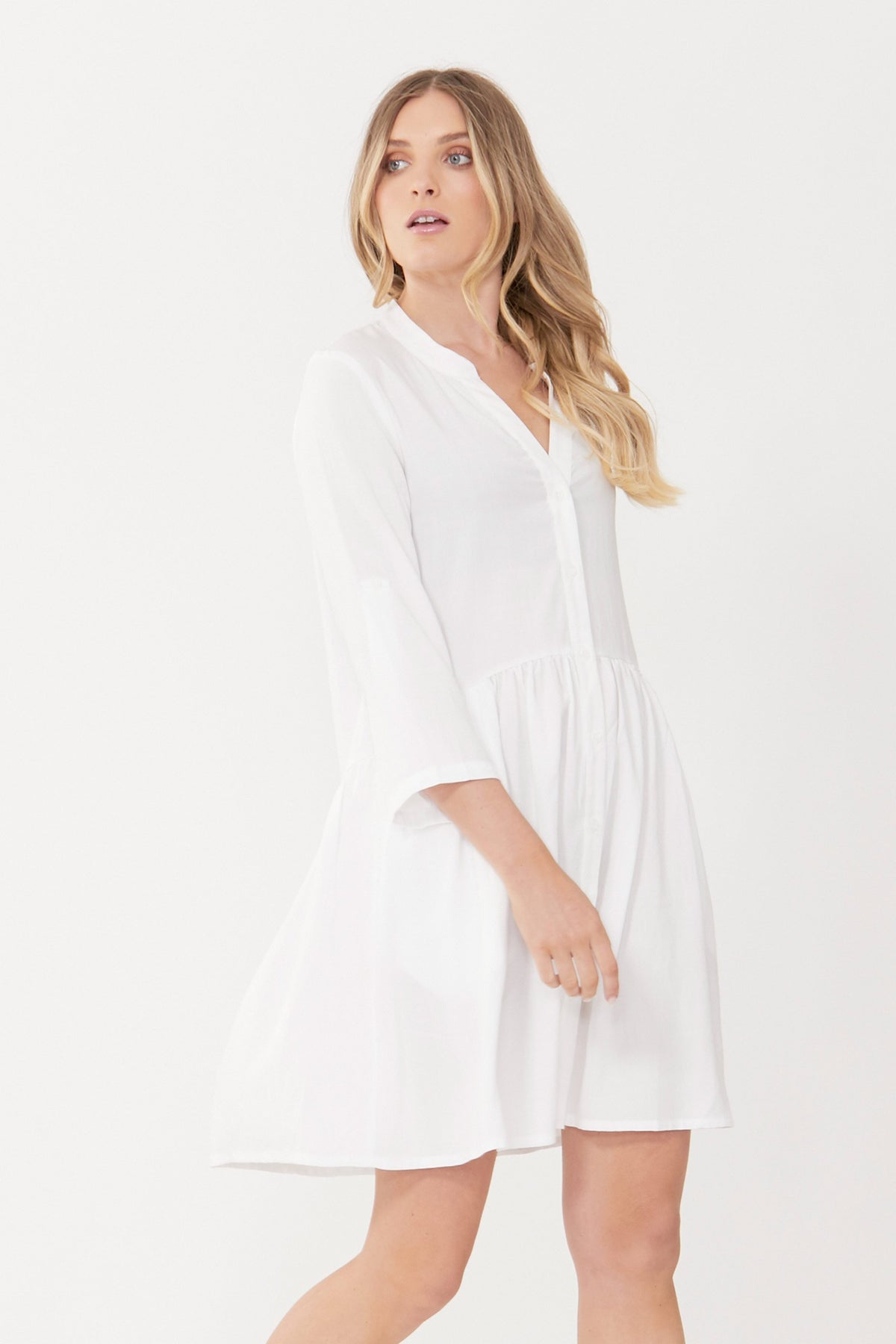 [TEST] Kym High Low Shirt Dress