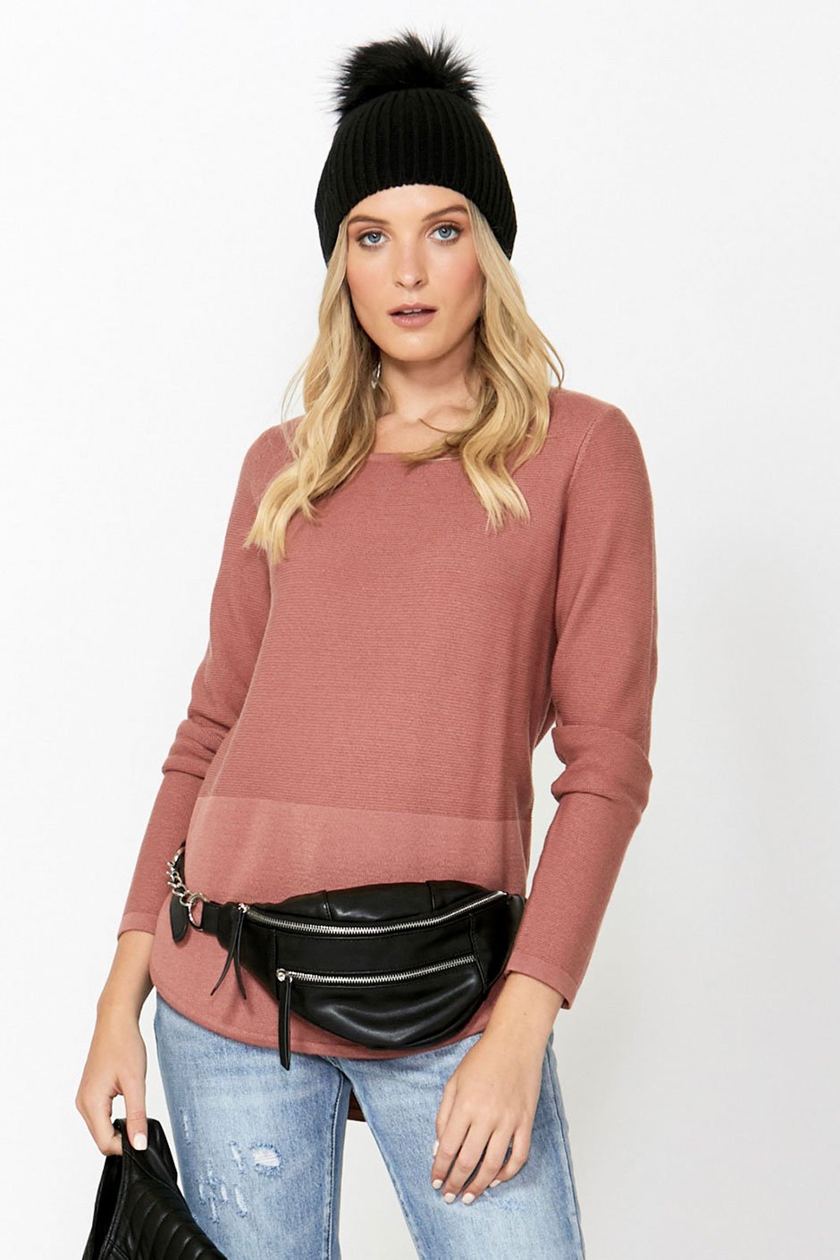 [TEST] Taylor Curved Hem Pullover