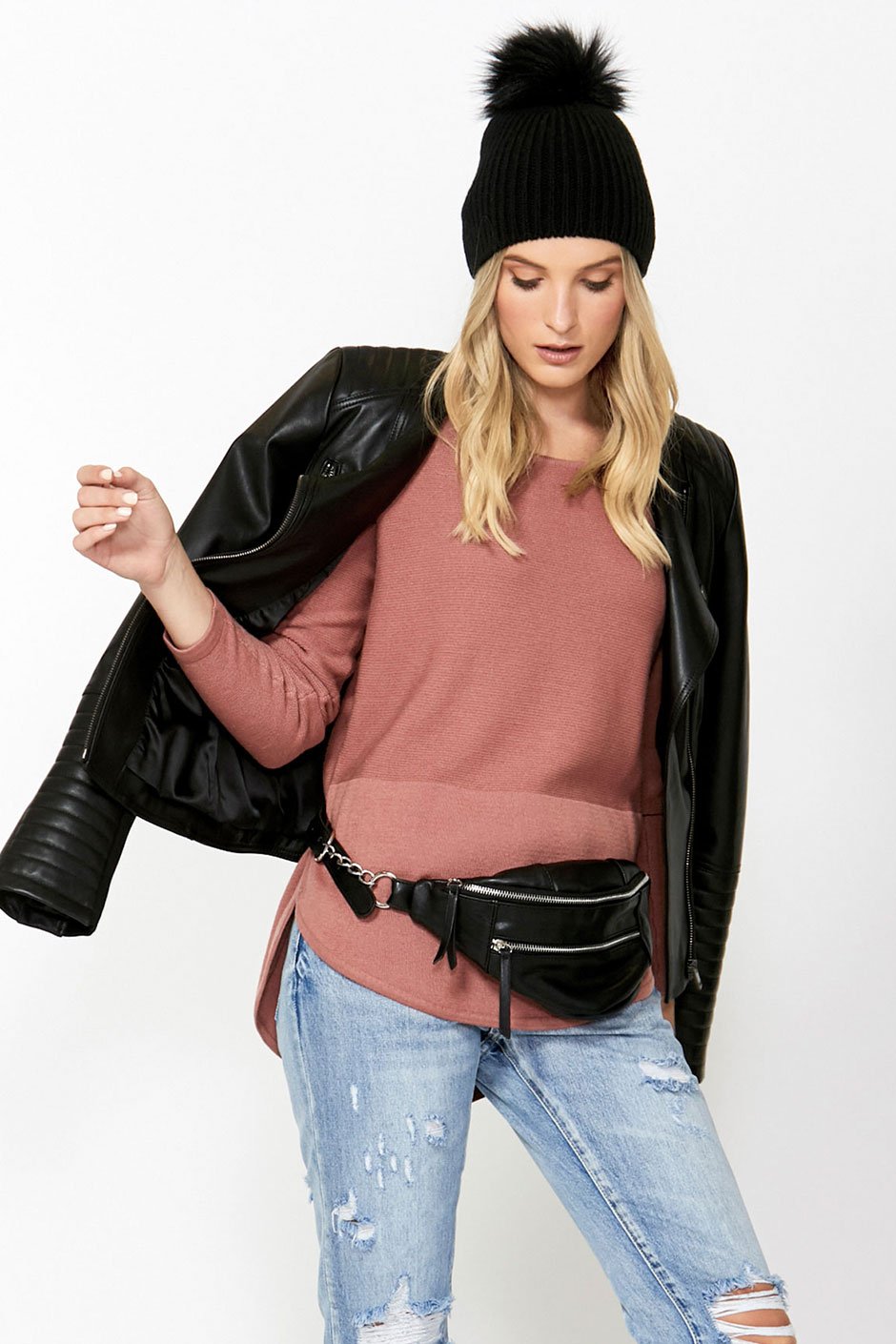 [TEST] Taylor Curved Hem Pullover