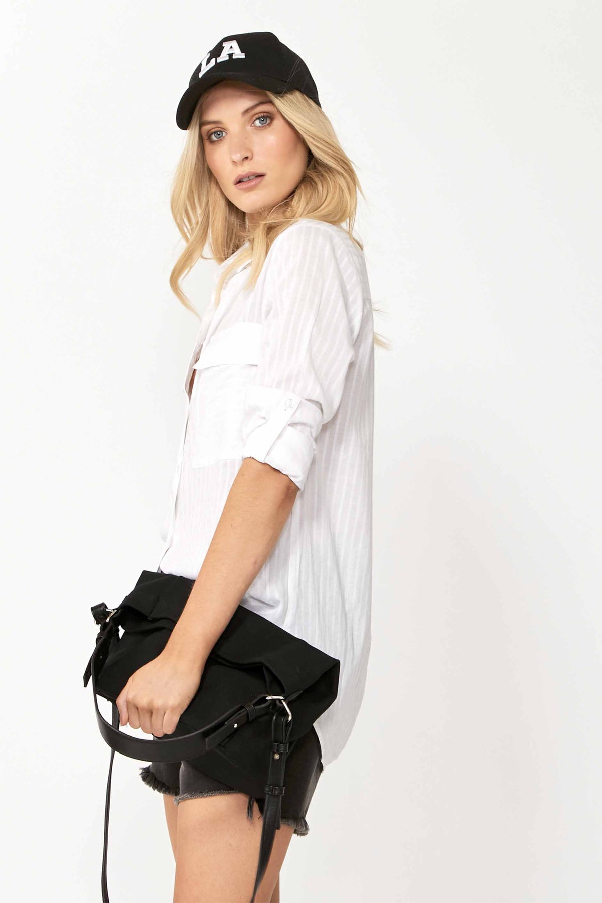 [TEST] Harmony Sheer Stripe Shirt