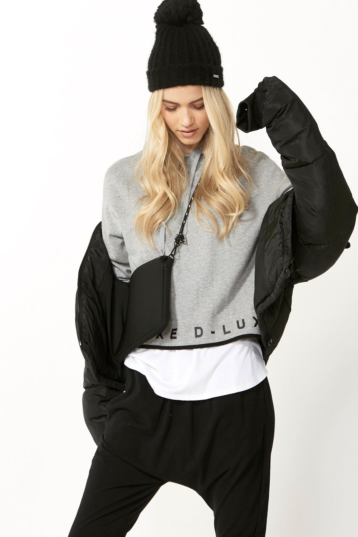 [TEST] Luxe Logo Hem Sweat