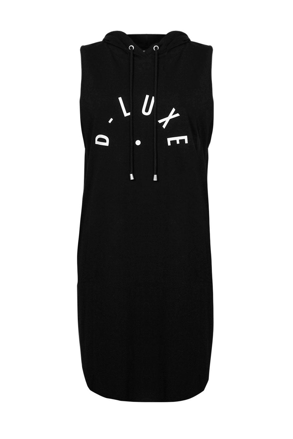 [TEST] Luxe Logo Hooded Dress