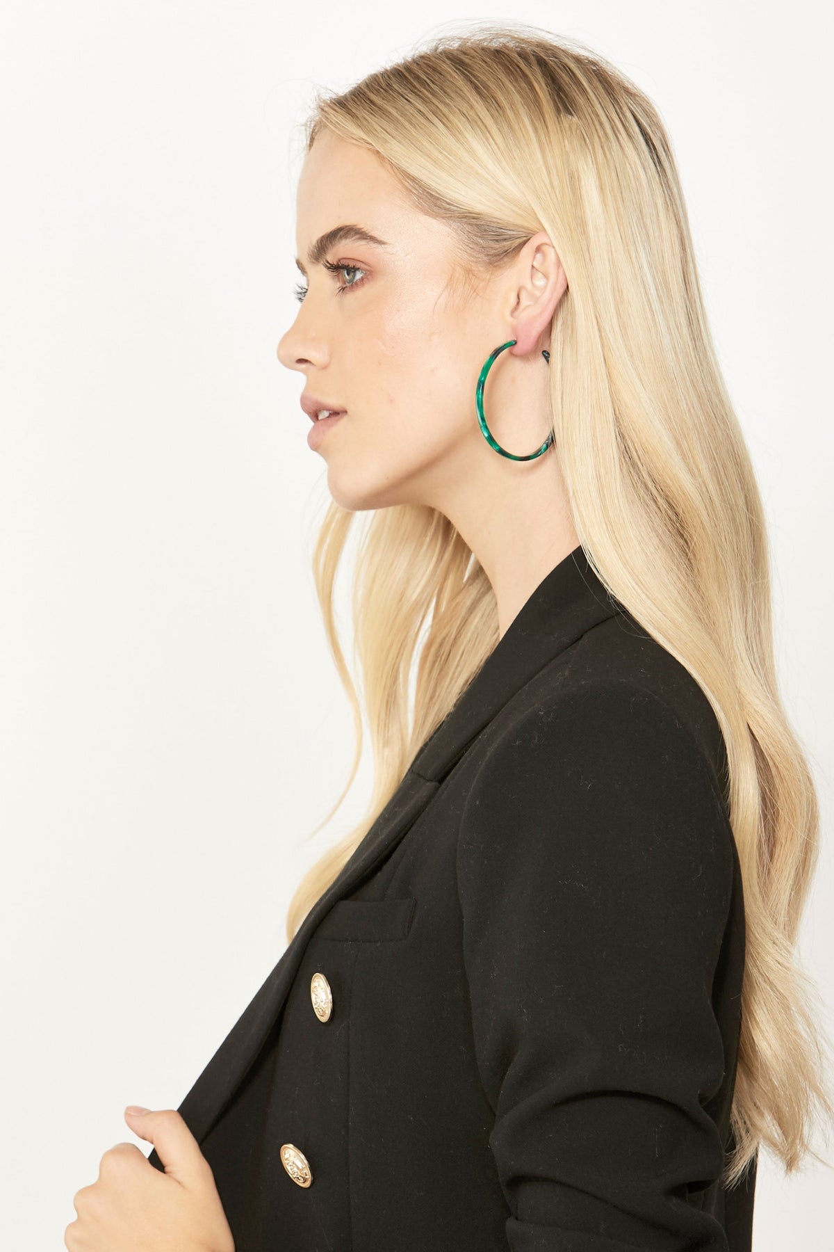 [TEST] Andrea Large Hoop Earrings