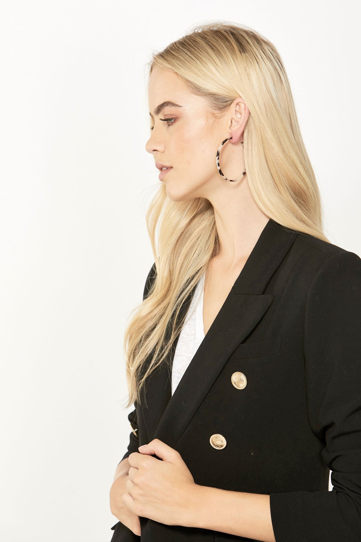[TEST] Andrea Large Hoop Earrings