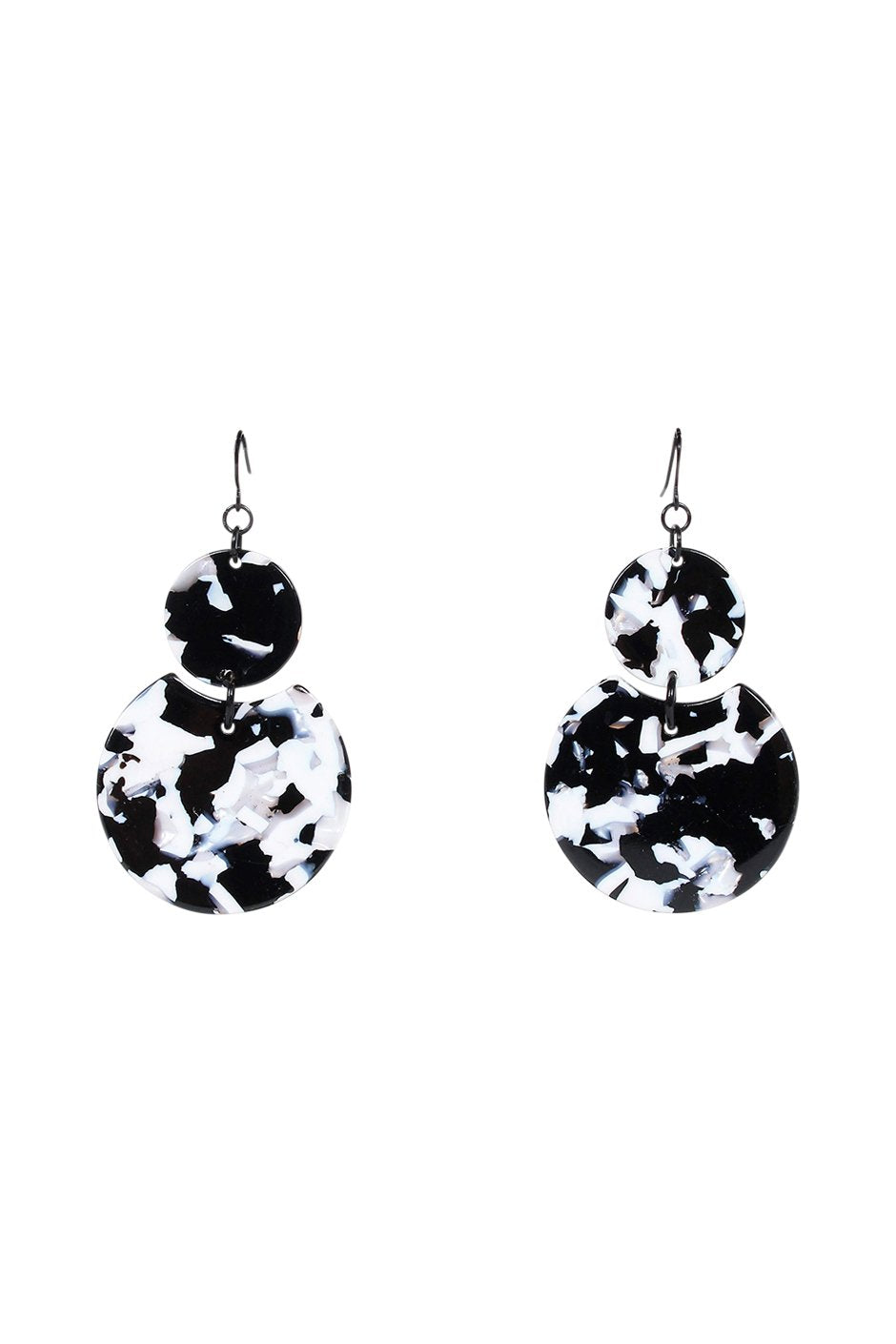 [TEST] Bianca Resin Circle Earrings