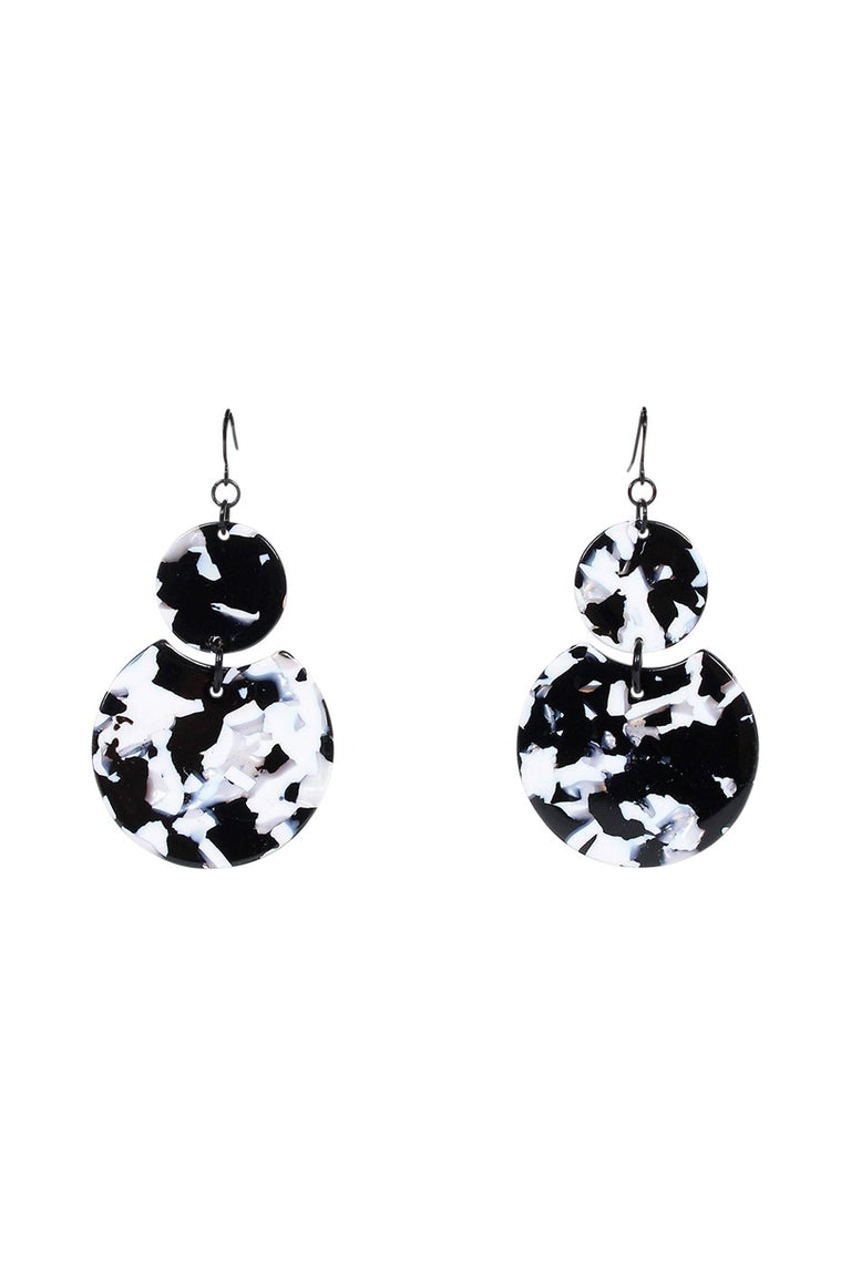 [TEST] Bianca Resin Circle Earrings