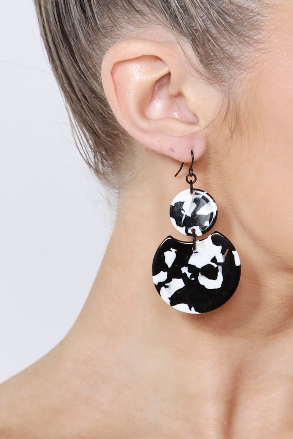[TEST] Bianca Resin Circle Earrings