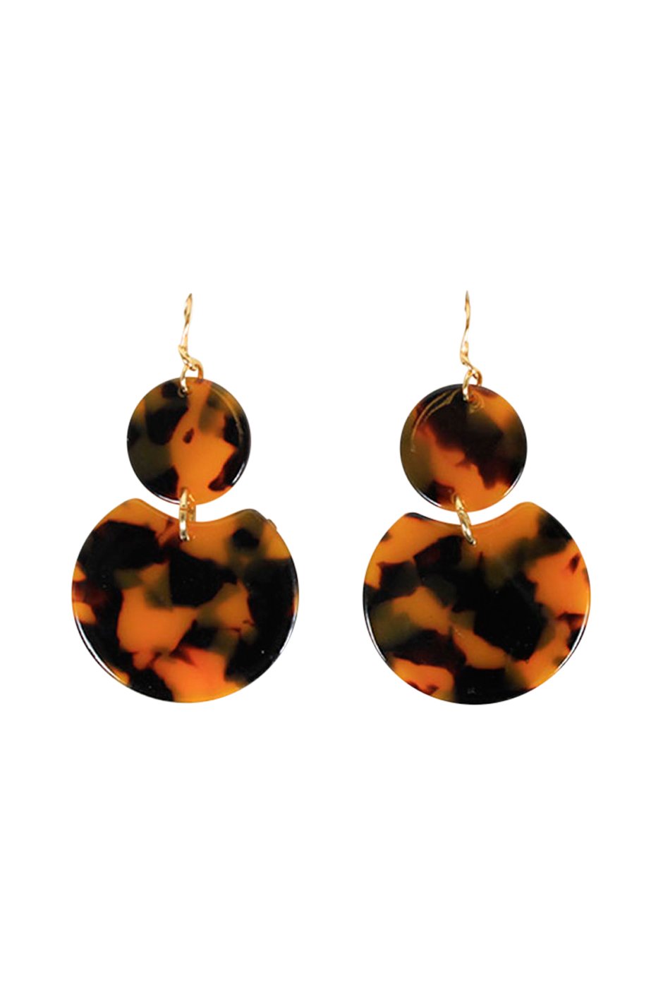 [TEST] Bianca Resin Circle Earrings