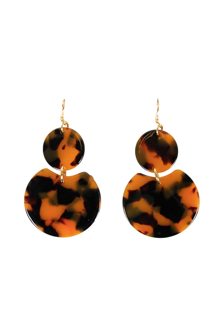 [TEST] Bianca Resin Circle Earrings