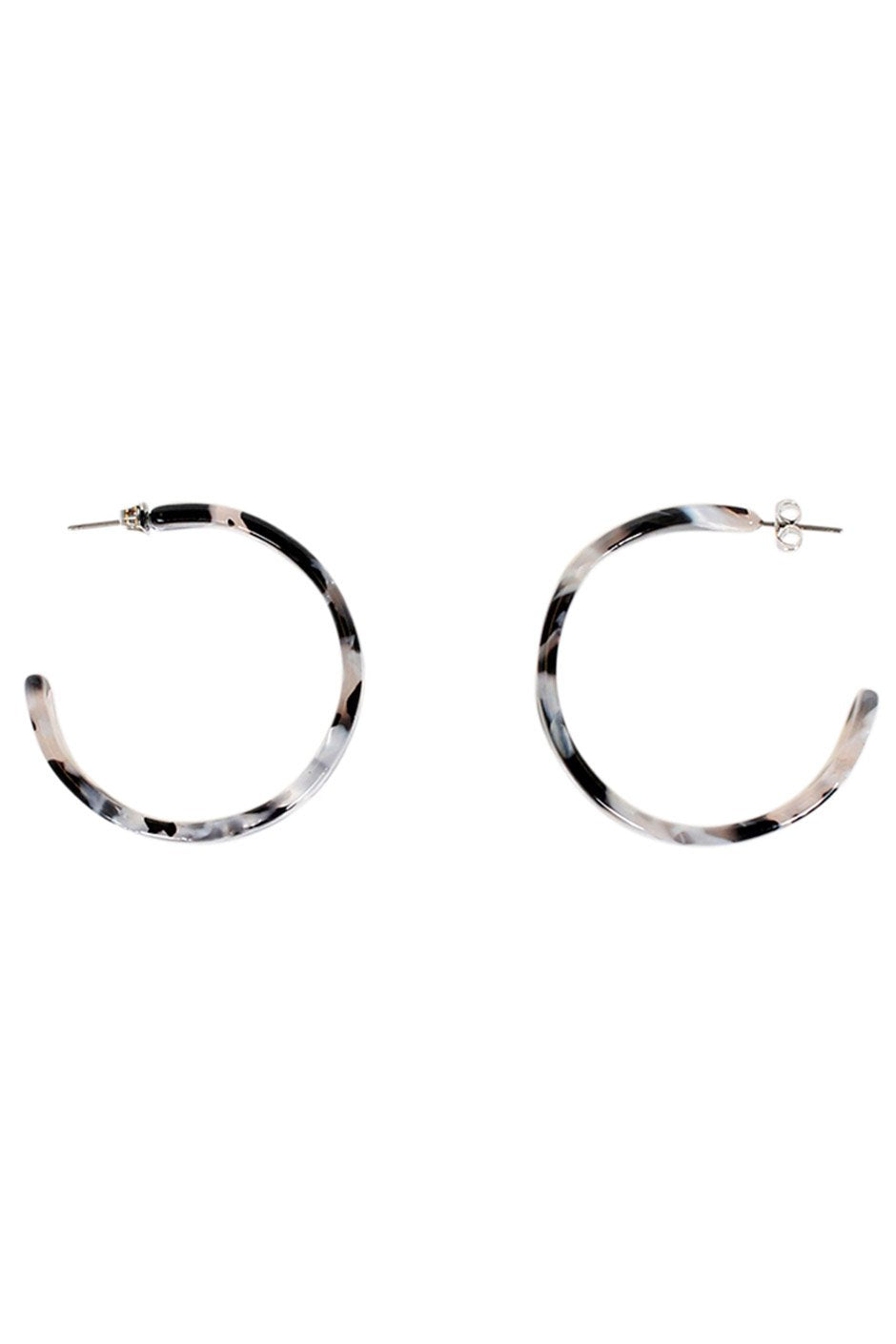 [TEST] Ingrid Tort Hoop Earrings