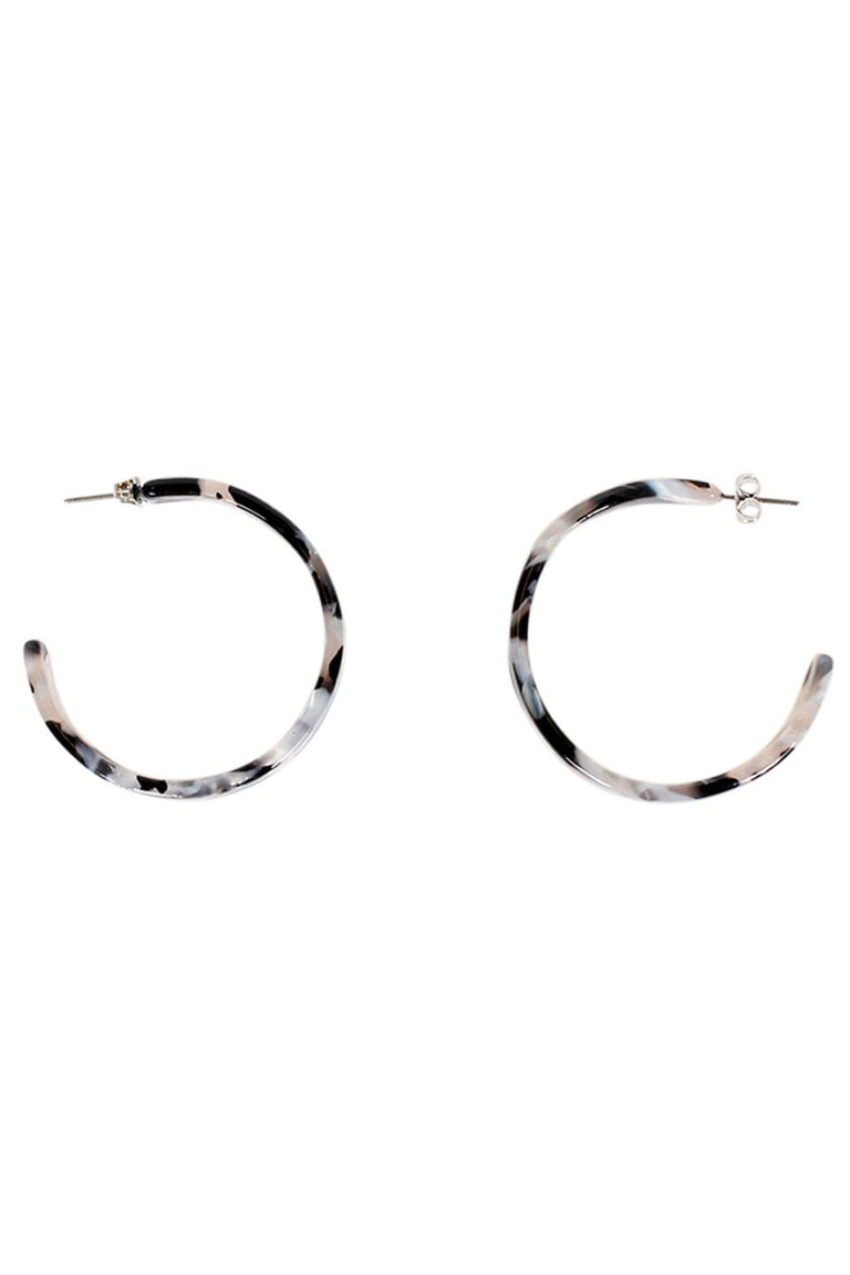 [TEST] Ingrid Tort Hoop Earrings