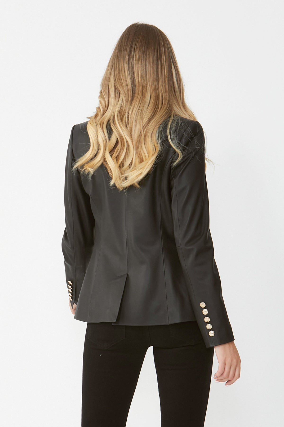 [TEST] Carly Leather Blazer