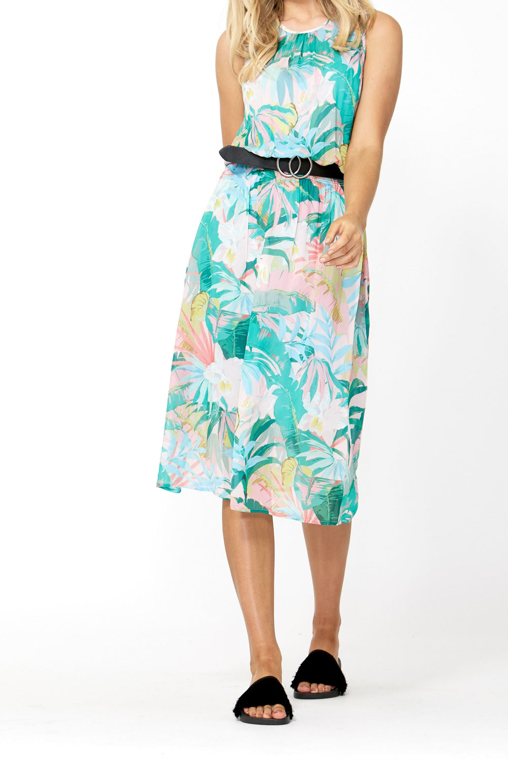 [TEST] Saskia Sleeveless Midi Dress