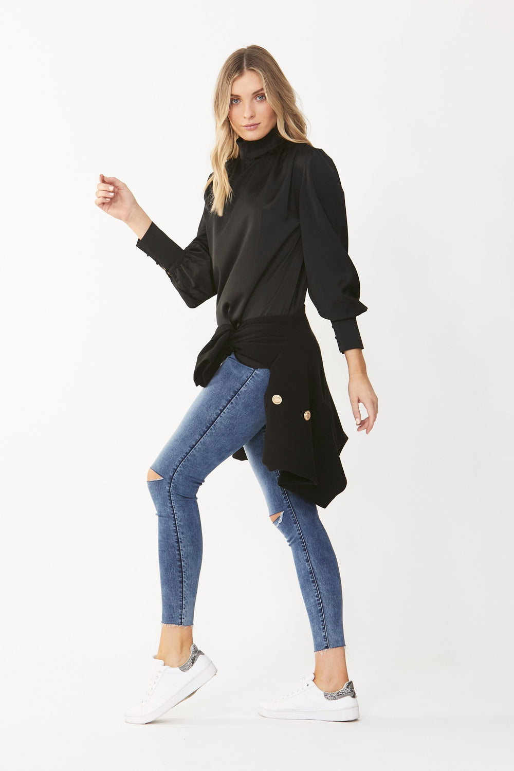 [TEST] Riley Rip Knee Skinny Jean
