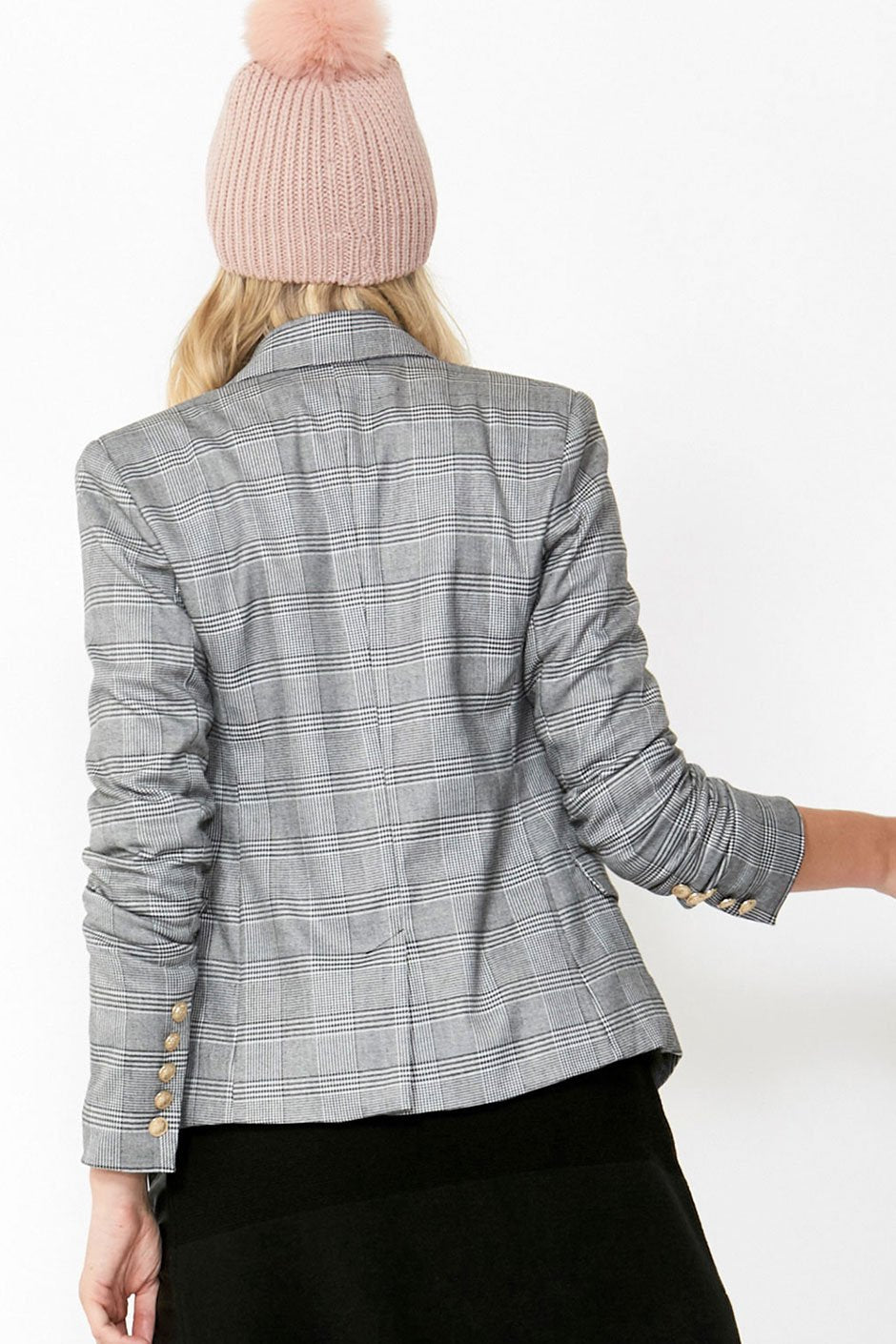 [TEST] Carly Check Blazer