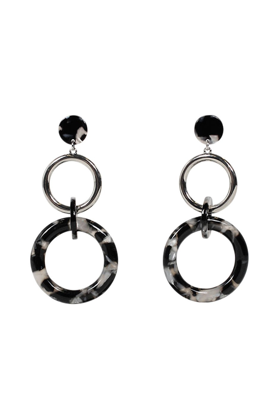 [TEST] Beth Resin Ring Earrings