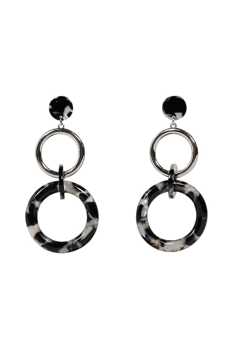 [TEST] Beth Resin Ring Earrings