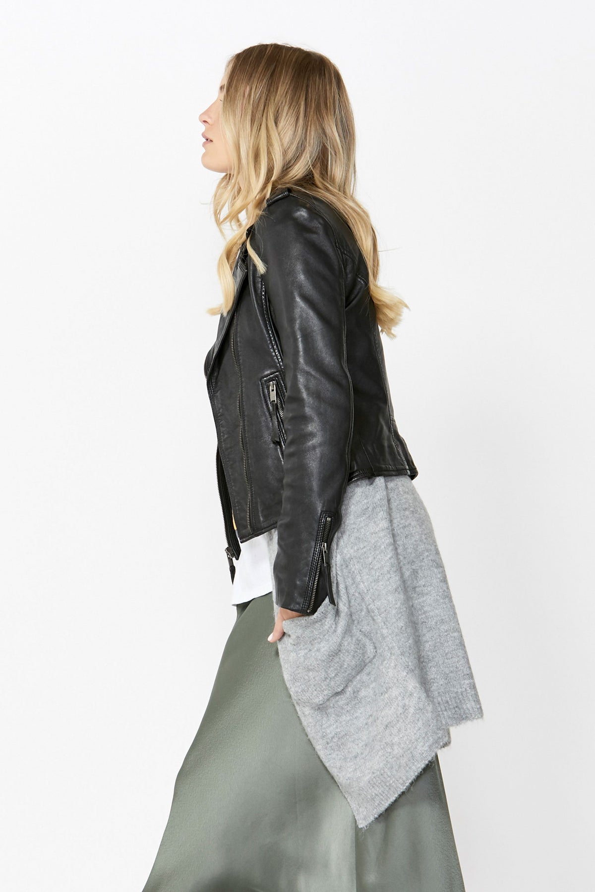 [TEST] Frankie Leather Biker Jacket