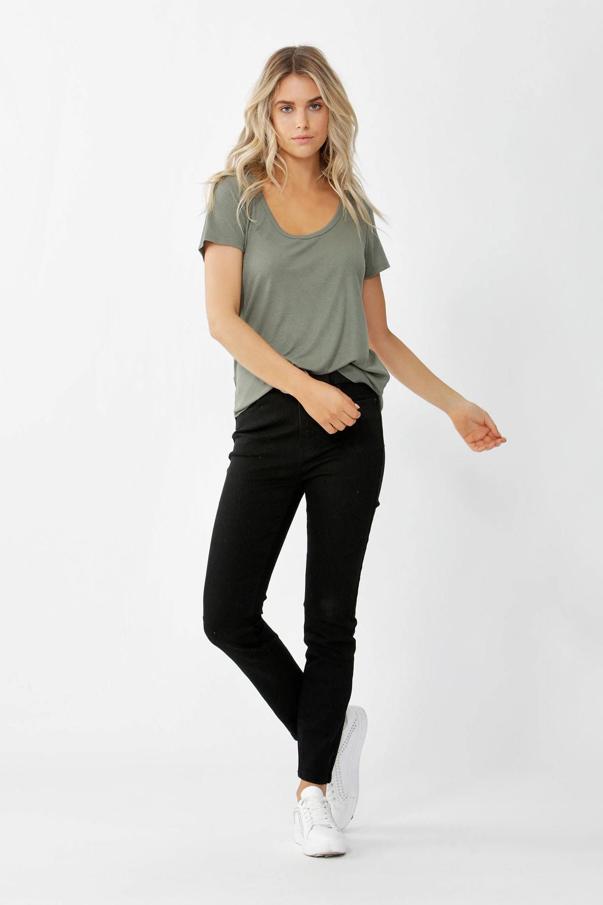 [TEST] Aliza Soft Rib Tee
