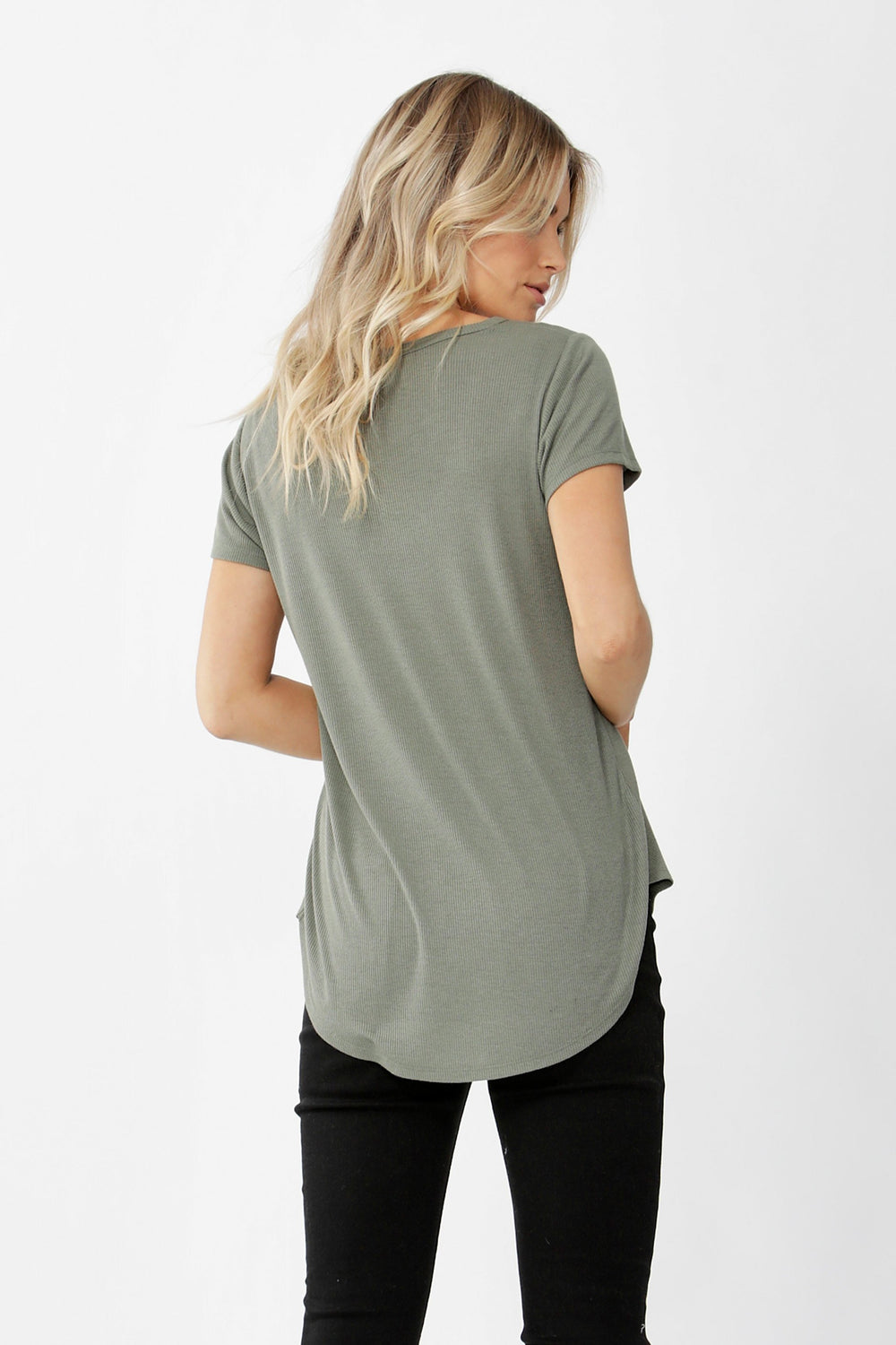 [TEST] Aliza Soft Rib Tee