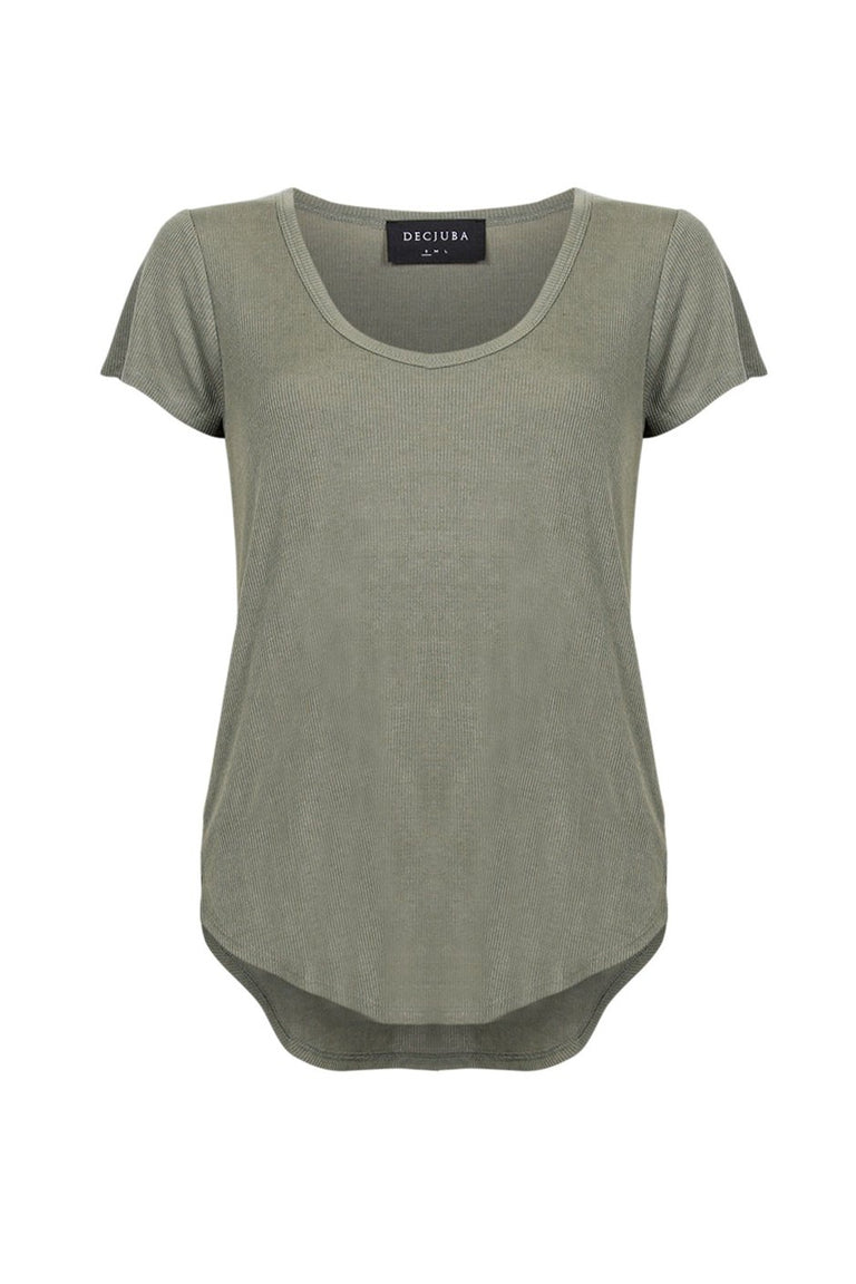 [TEST] Aliza Soft Rib Tee