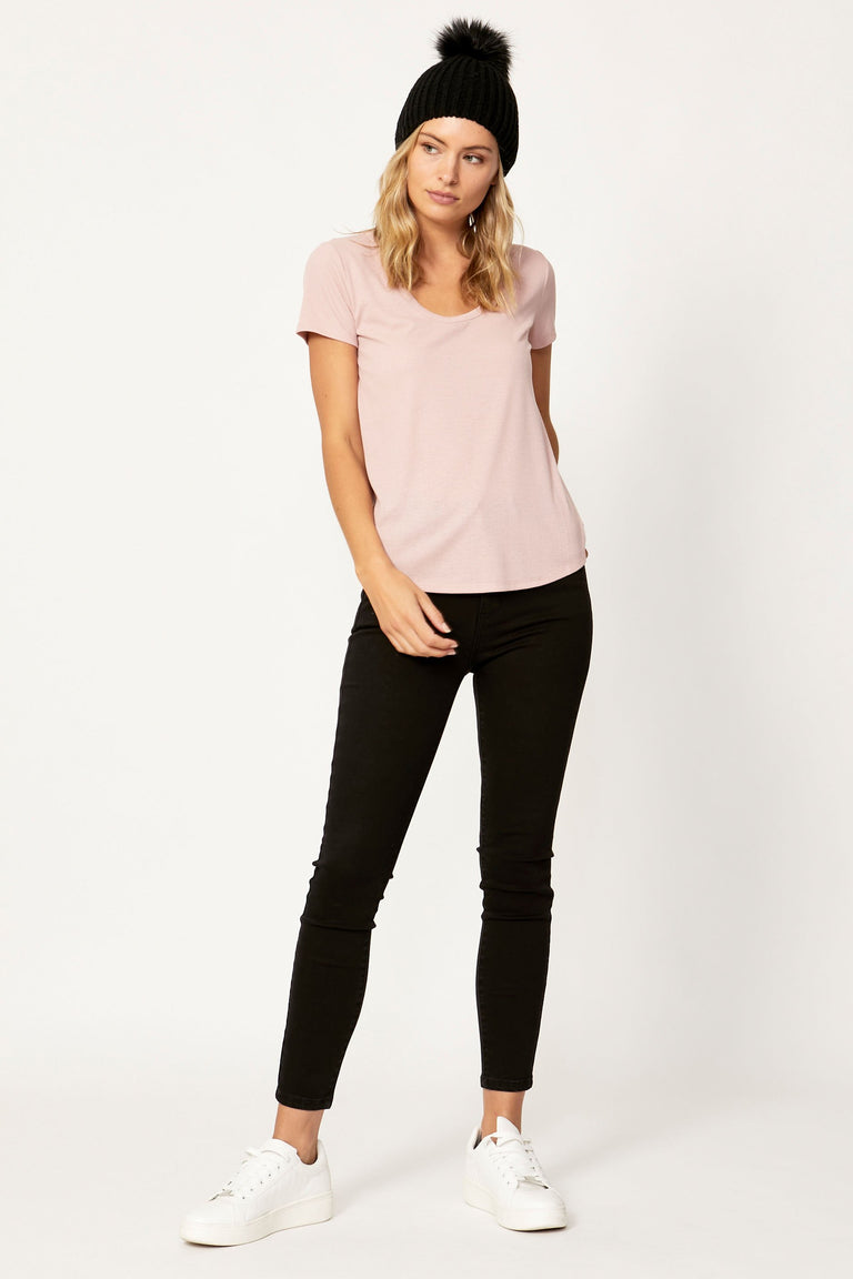 [TEST] Aliza Soft Rib Tee