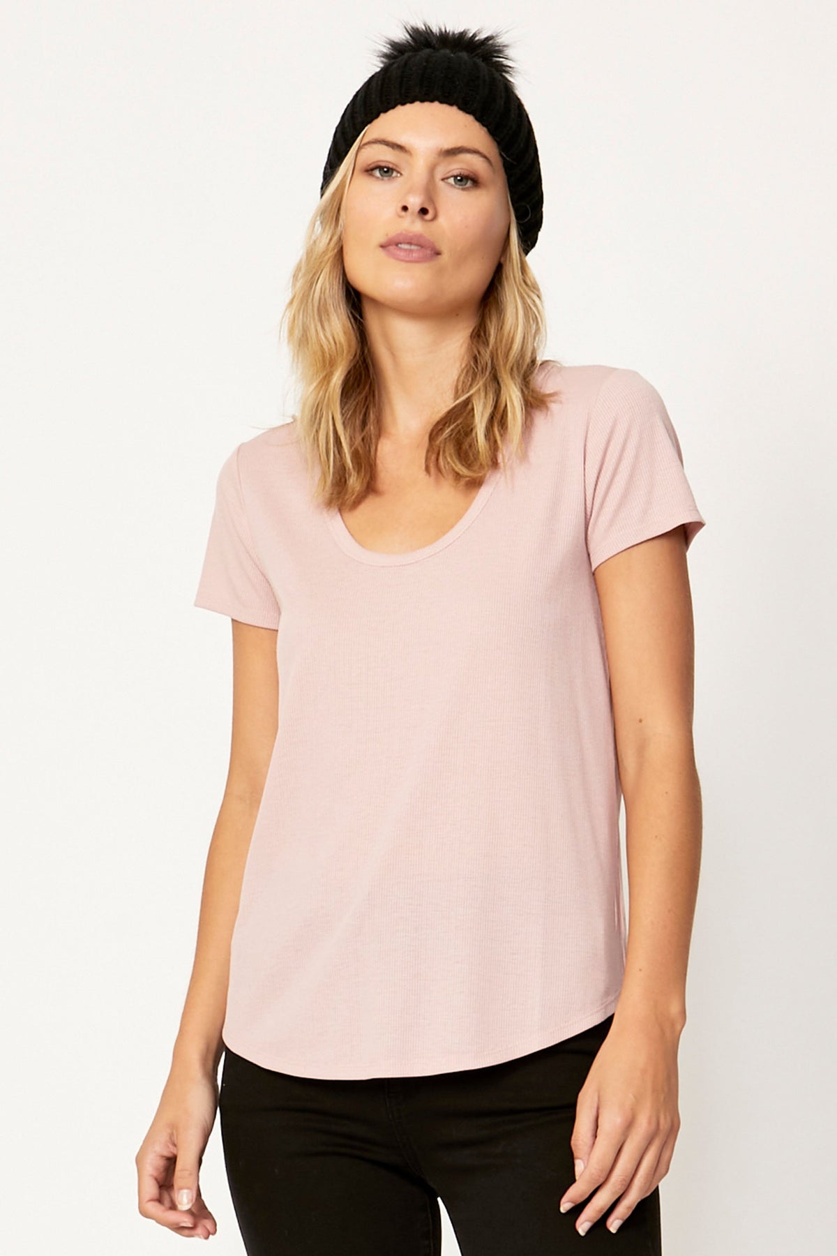 [TEST] Aliza Soft Rib Tee