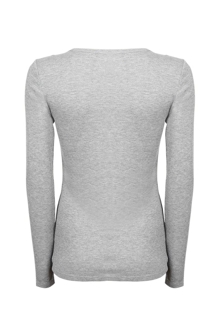 [TEST] Bonita Soft Rib Long Slv Tee