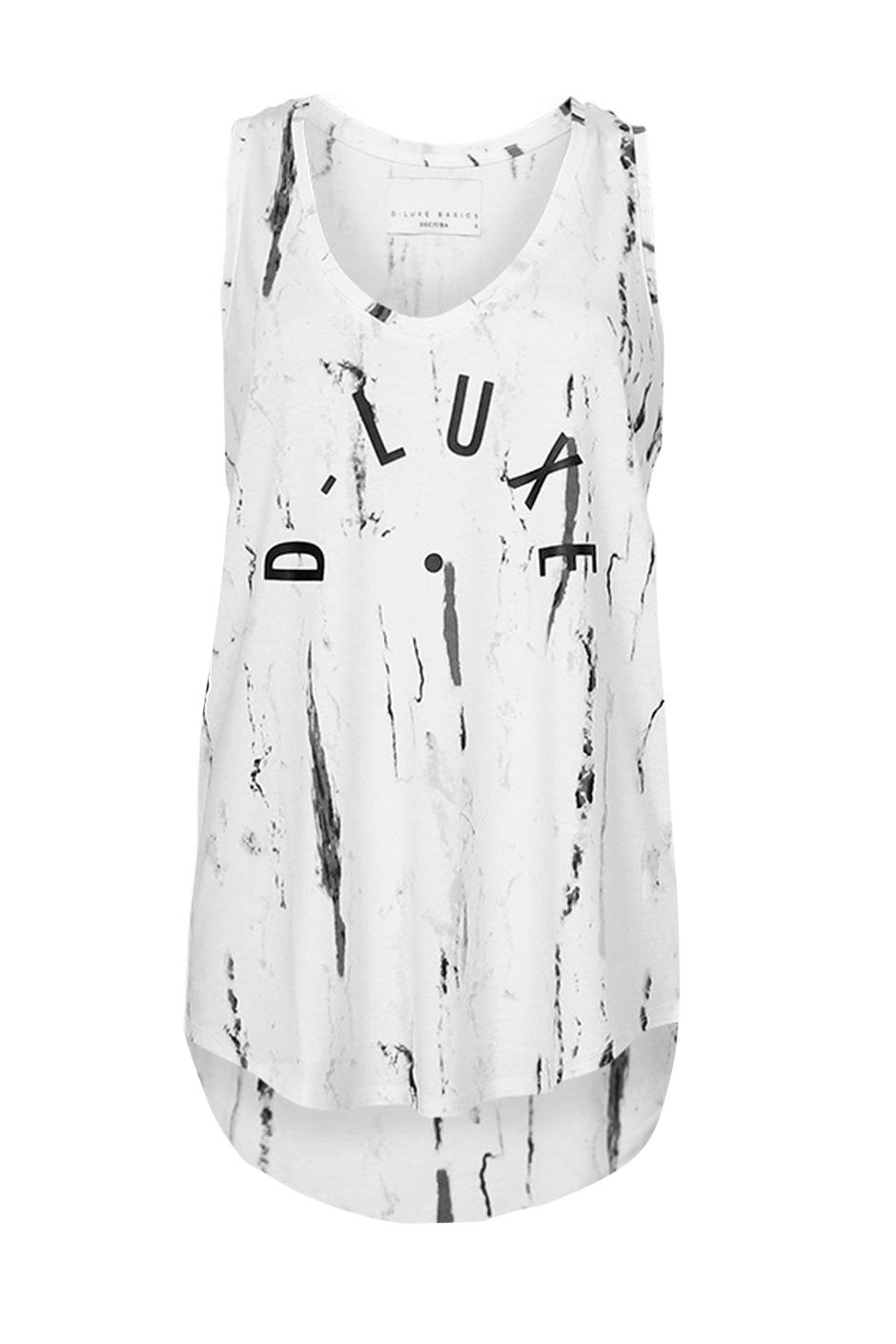[TEST] Luxe Marble Print Logo Tank