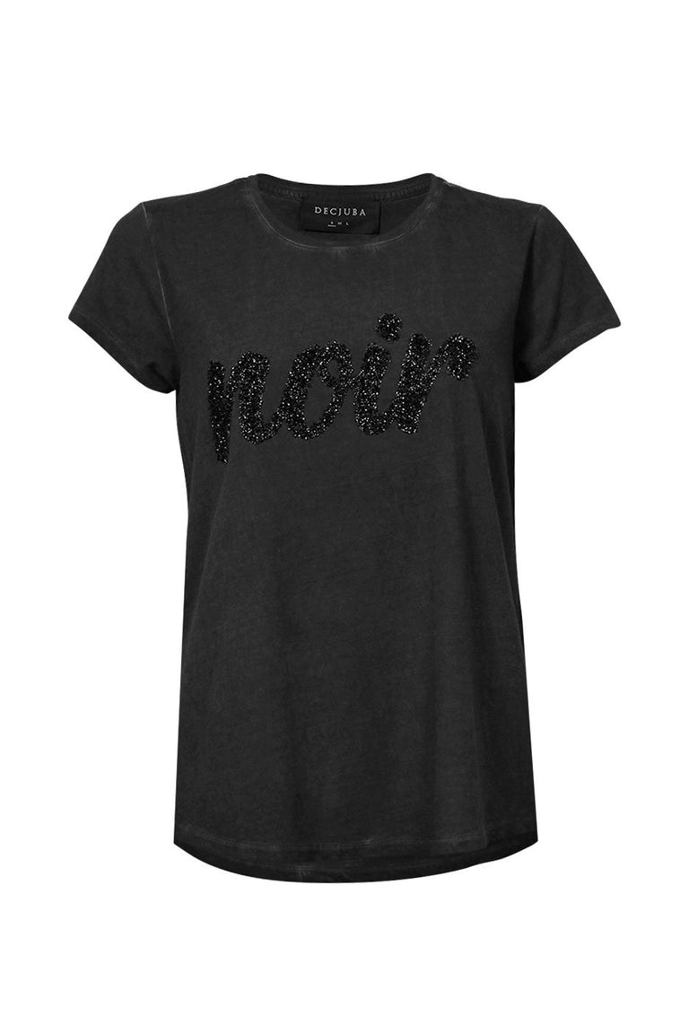 [TEST] Noir Beaded Tee