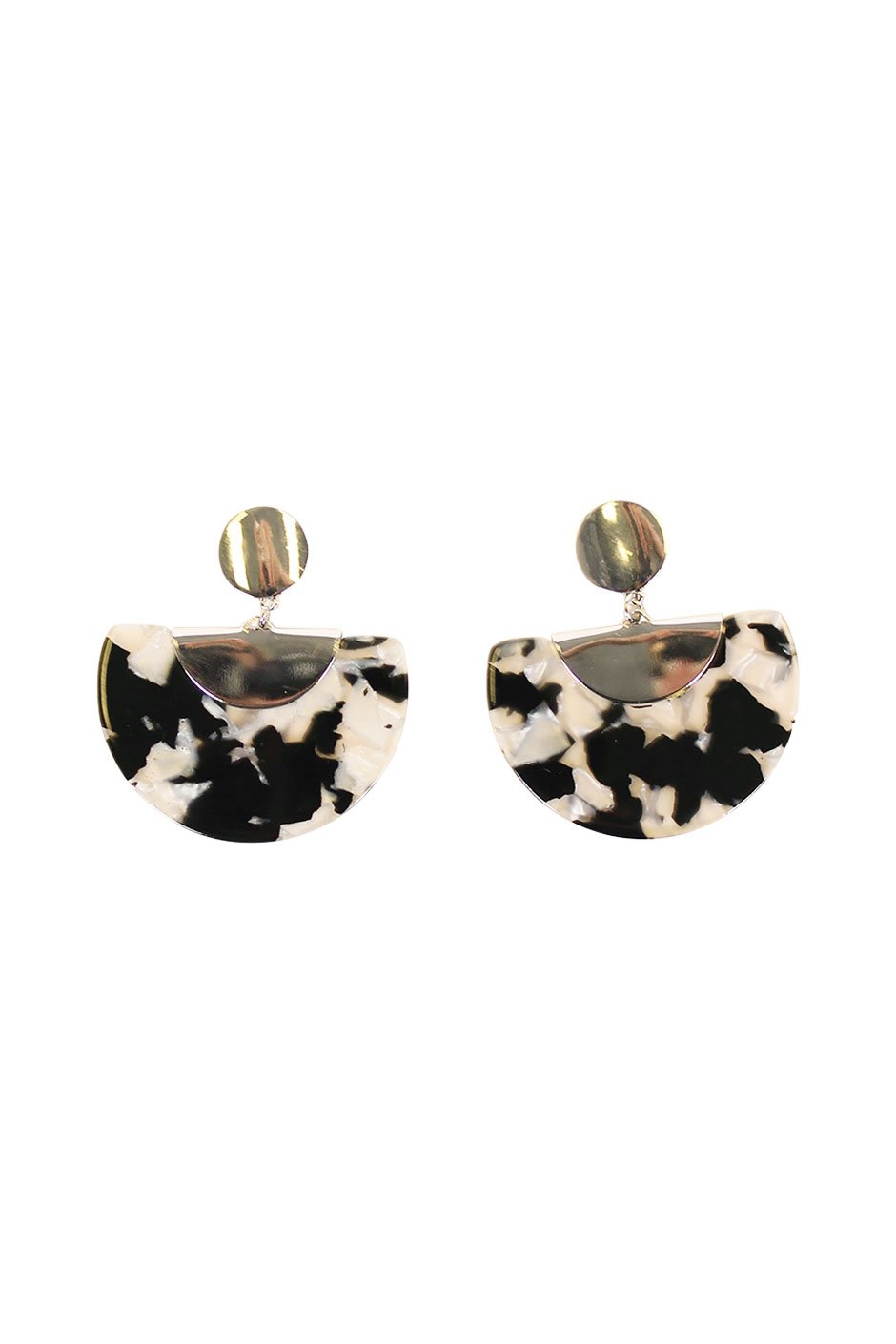 [TEST] Lucy Resin Half Moon Earrings