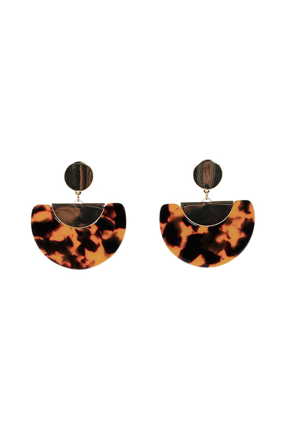 [TEST] Lucy Resin Half Moon Earrings