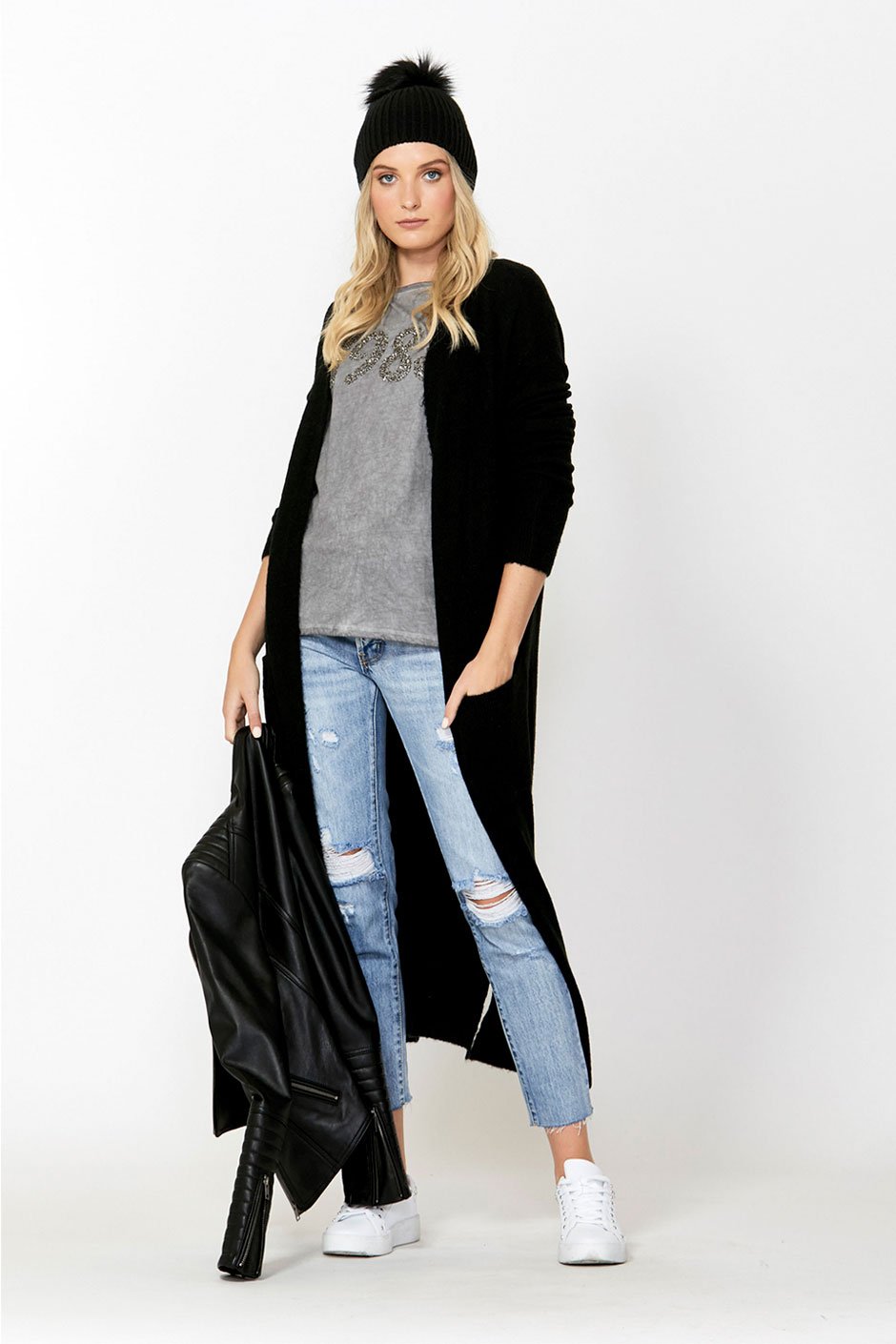[TEST] Eva Lightweight Longline Cardi