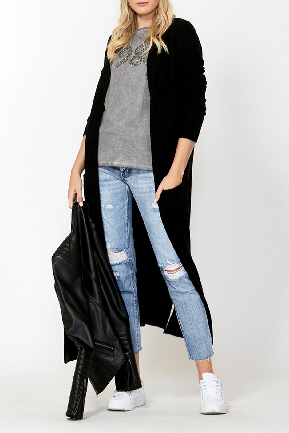 [TEST] Eva Lightweight Longline Cardi
