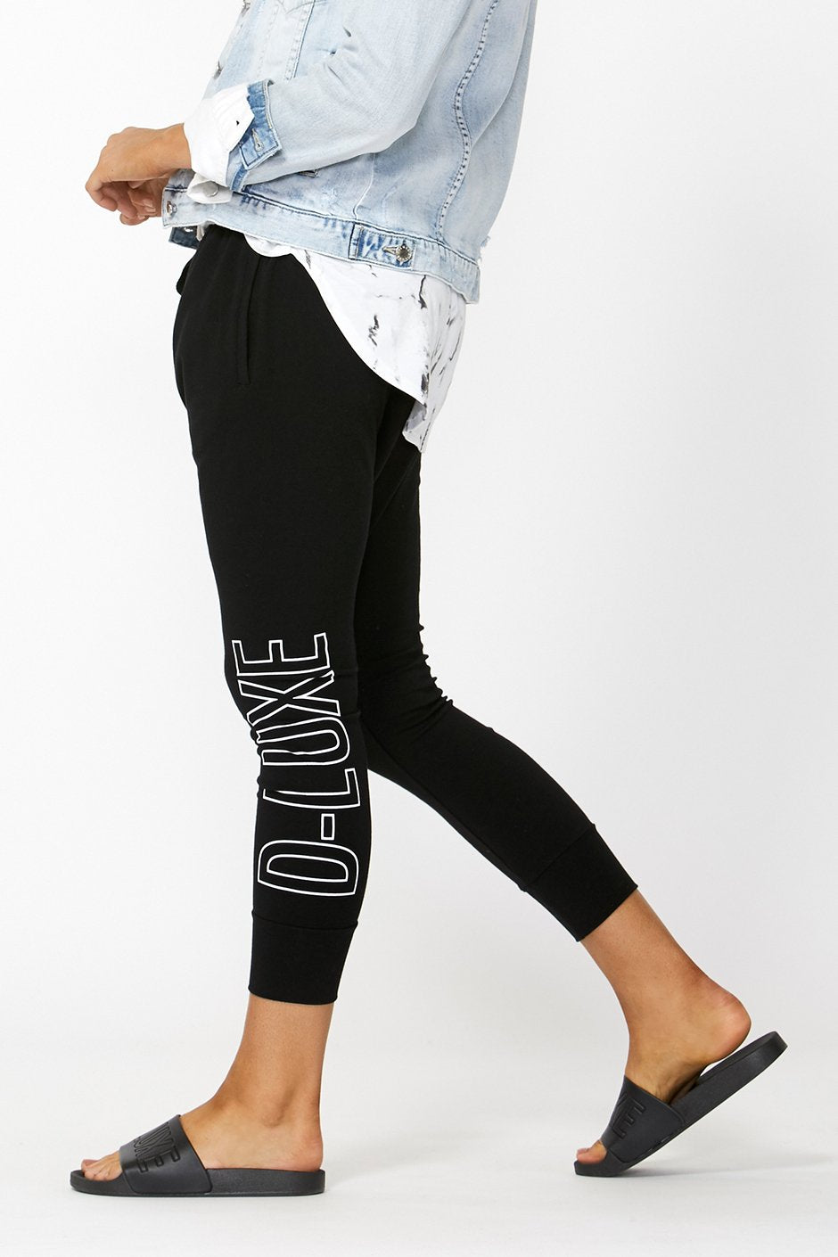 [TEST] Luxe Crop Logo Pant