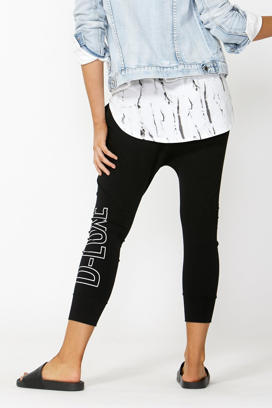 [TEST] Luxe Crop Logo Pant