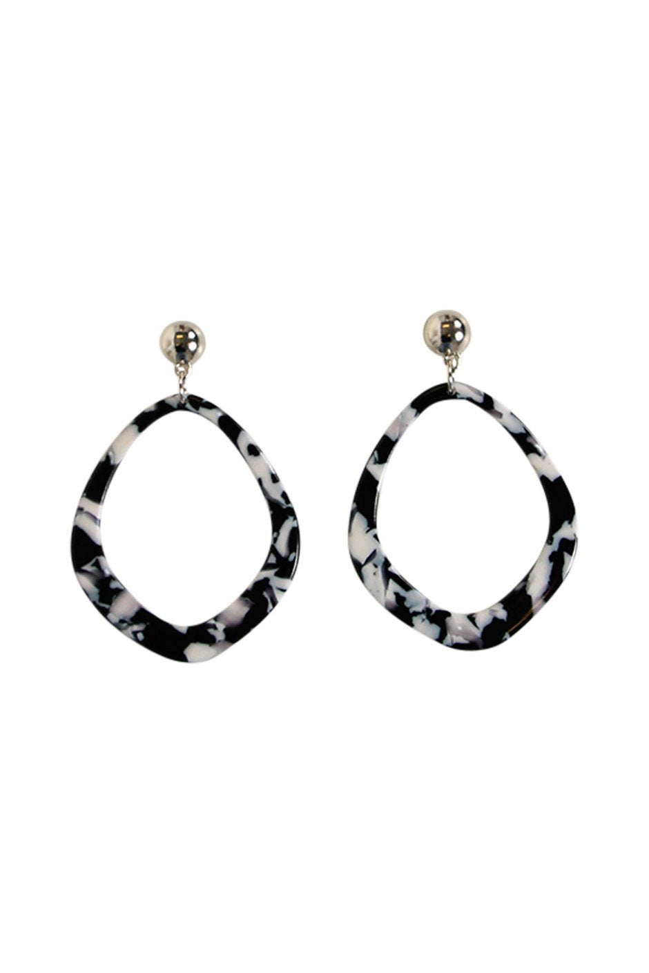 [TEST] Mali Resin Diamond Earring