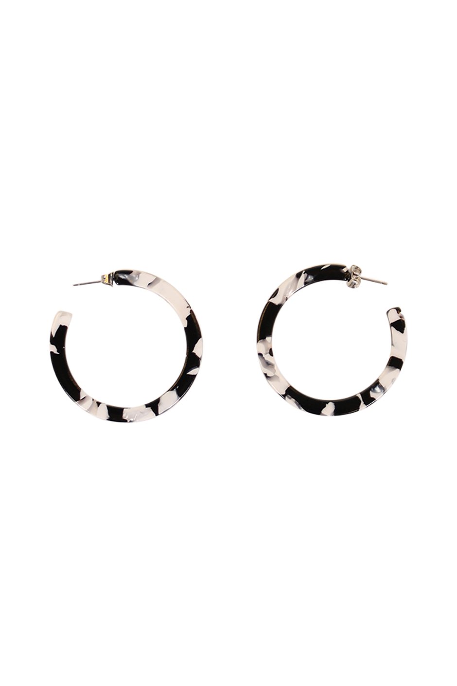 [TEST] Demi Resin Hoop Earrings