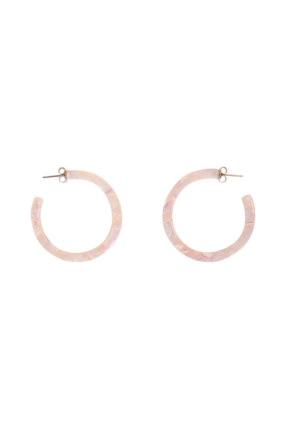[TEST] Demi Resin Hoop Earrings